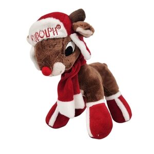 Dan Dee Rudolph the Red Nosed Reindeer 12 Inch Plush Christmas Holiday